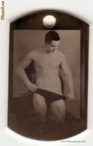 Pandativ metalic dog tag cu text si imagine gravate la comanda foto