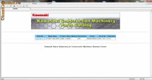 Kawasaki Wheel loaders Parts Catalog [2010] foto