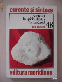 ION IANOSI - SUBLIMUL IN SPIRITUALITATEA ROMANEASCA