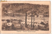 Campina-Atelierele Regatului Roman-circulata 1915 foto