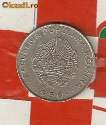 moneda 50 bani 1956 MAI RAR photo moneda 50 bani 1956 MAI RAR