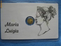 MONEDA AUR CU M. LUIGIA