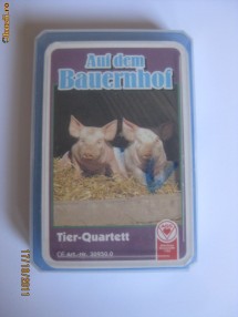 CARTI DE JOC GERMANE PENTRU COPII CU ANIMALE SI PASARI DOMESTICE