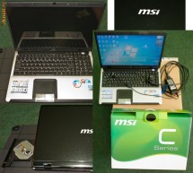 Laptop MSI CX600, Core 2 Duo, 4 GB RAM, 500 GB HDD, HD Ready foto