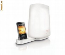 Philips Wake-Up Light with Dock for iPod/iPhone foto
