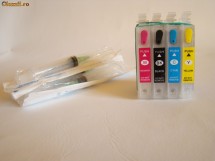 Cartuse autoresetabile Epson T0711-714 plus cerneala foto