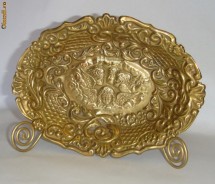 BOL VECHI DIN ALAMA DORE CU BOGATE ORNAMENTE IN STIL ROCOCO -  CENTRAL INGERASI