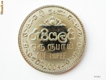 SRI LANKA 1 RUPEE 2004 UNC **