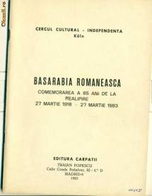 Basarabia Romaneasca- Cercul Cultural Independenta Koln foto