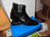 BOTINE BARBATII PIELE SAN MARINA IMPORT ITALIA MODEL 2011,INTEROR CAPTUSEALA PIELE MARIMEA 42 foto