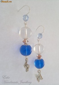 Cercei Handmade - Ice Blue (cer00045) foto