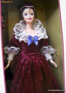 Sentimental Valentine Barbie 1996, Editie Speciala Hallmark - noua in cutie mare stil carte, deosebita