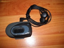 PEDOMETRU CU RADIO SI CASTI MARCA DESIGN GO foto