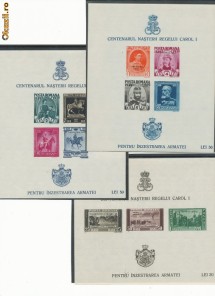 RFL 1940 ROMANIA set 6 colite supratipar PRO PATRIA neuzate foto