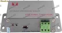 Transmitator video activ pe cablu UTP (Video Balun)-0771 foto