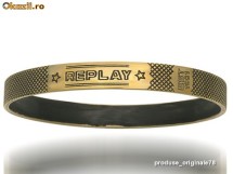Bratara dama vintage REPLAY RLB146N, produs nou cu sac piele cadou, pret magazin 44 euro foto