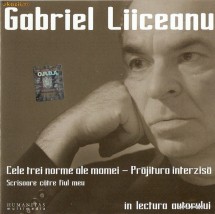 AUDIOBOOK GABRIEL LIICEANU - SCRISOARE CATRE FIUL MEU in lectura autorului ORIGINAL (Transport gratuit la plata in avans) foto