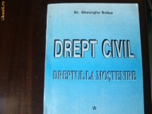 DREPT CIVIL-DREPTUL LA MOSTENIRE