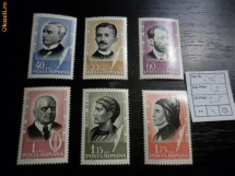 Romania LP 606 ,  Aniversari culturale 1965 , MNH/** foto