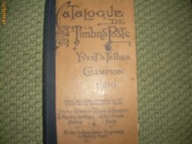 Catalogue de Timbres Poste - Yvert & Tellier-Champion 1930 foto