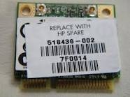 1000 vand placa de retea mini pci wireless HP AR5B95 AR9285 518436-002 495846-002 mini PCi-E Card foto