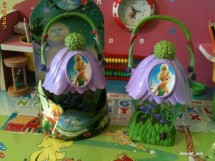 Lampa de veghe cu Clopotica cu sunet la aprindere pentru copii veioza Tinkerbell zane disney desene princess printese foto