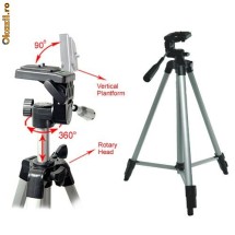 TREPIED PENTRU APARATE FOTO / VIDEO INALTIME MAX 146 CM