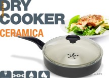 Tigaia Magica Dry Cooker Ceramica Alb