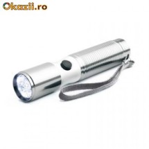 Lanterna metalica cu 9 LED-uri albe Culoare - Titan,  IT3341-18