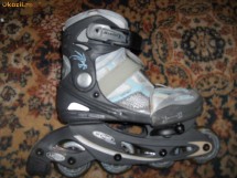 Role HYSKATE XTENO 3 marime reglabila 31-33 cu genunchiere si cotiere foto