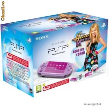 Consola PSP 3004 Lilac Purple + joc Hannah Montana