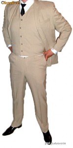 Costum nou ANGELO LITRICO (sacou + vesta + pantaloni) - marimea 44 - model de sezon foto