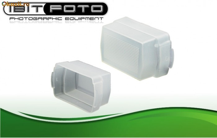 Flash Diffuser Difuzor Omni Bounce pentru Canon 430EX 430-EX 430 EX II foto mare