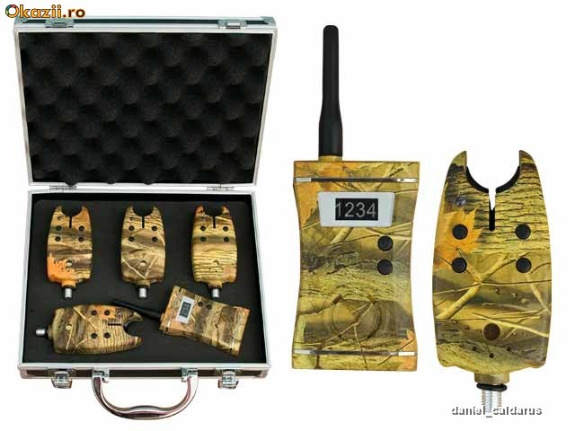 Set wireless 4 avertizoare TLI 07 + receptor TLI 04 foto mare