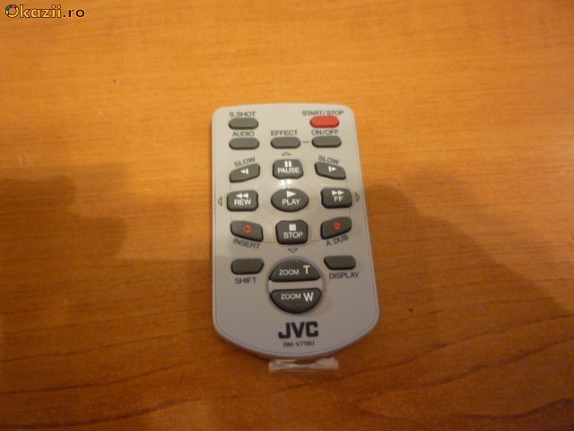 vand telecomanda pt camera video jvc,rm-v718u,noua foto mare