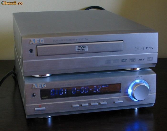 DVD Minicombo Hi-Fi System AEG DVD 4605 HC foto mare