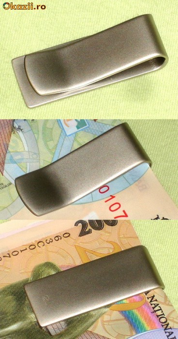 Clips pentru bani / bancnote - Philippi Design foto mare