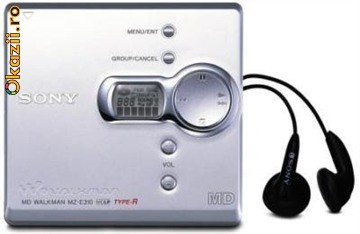 Sony MZ-E310 Portable Minidisc  Walkman Mini Disc Nou!!! foto mare