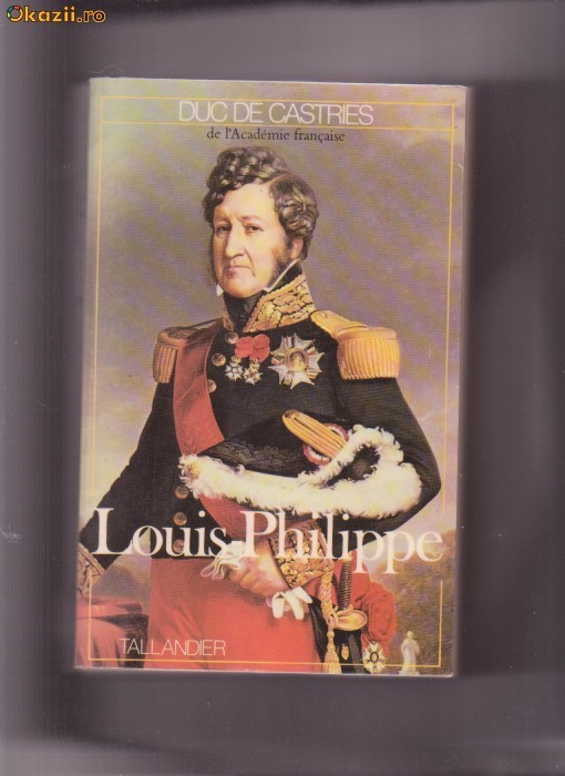 LOUIS-PHILIPPE   -   DUC DE CASTRIES foto mare
