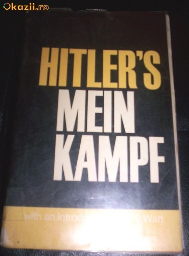 Mein Kampf - Adolf Hitler (limba engleza). foto mare