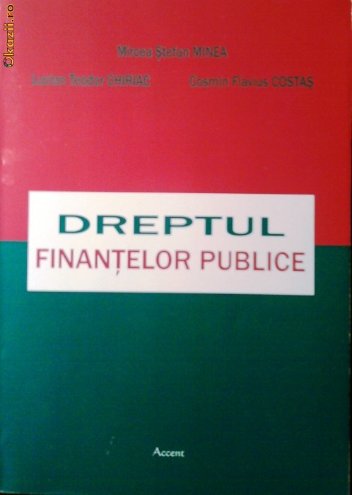 Minea, Dreptul finantelor publice foto mare