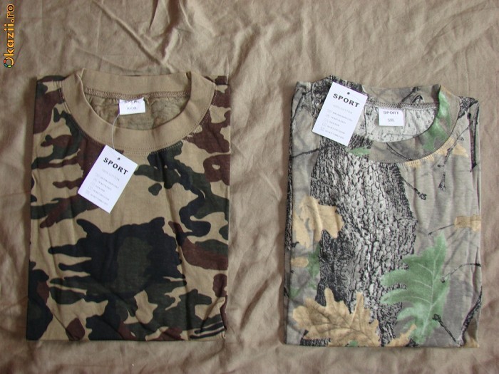 TRICOU CAMUFLAJ foto mare