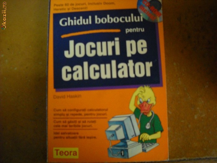 GHIDUL BOBOCULUI PT.JOCURI PE CALCULATOR foto mare