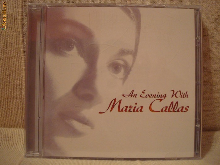MARIA CALLAS - An Evening With foto mare
