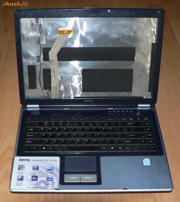 Laptop Benq Joybook A51E -716 defect pentru componente foto mare