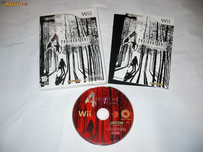 Joc Nintendo Wii - Resident Evil 4 Wii Edition foto mare