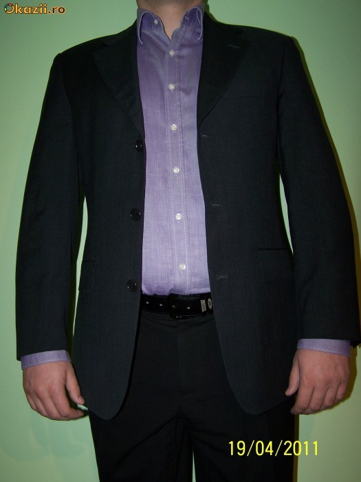 sacou original HUGO BOSS, marime 48 foto mare