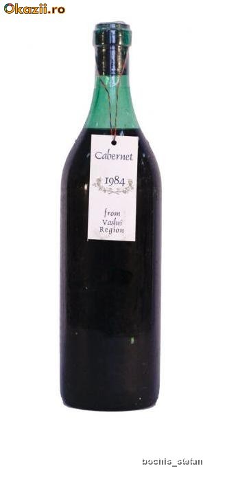 VIN VECHI Cabernet Vaslui 1984 foto mare