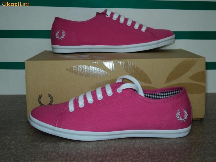 Tenisi (adidasi) Fred Perry Phoenix Canvas 2 foto mare