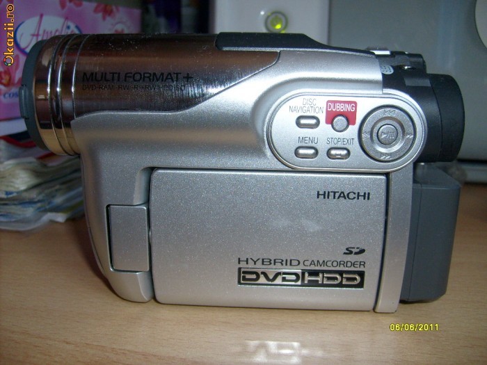 vand/schimb Camera dvd hibrid Hitachi foto mare